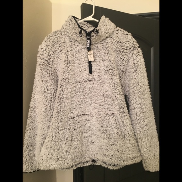 PINK Victoria's Secret Tops - Victoria’s Secret Pink Sherpa